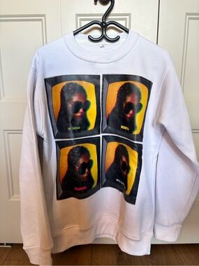 Lauryn Hill White Crewneck Sweater - Tour Merch